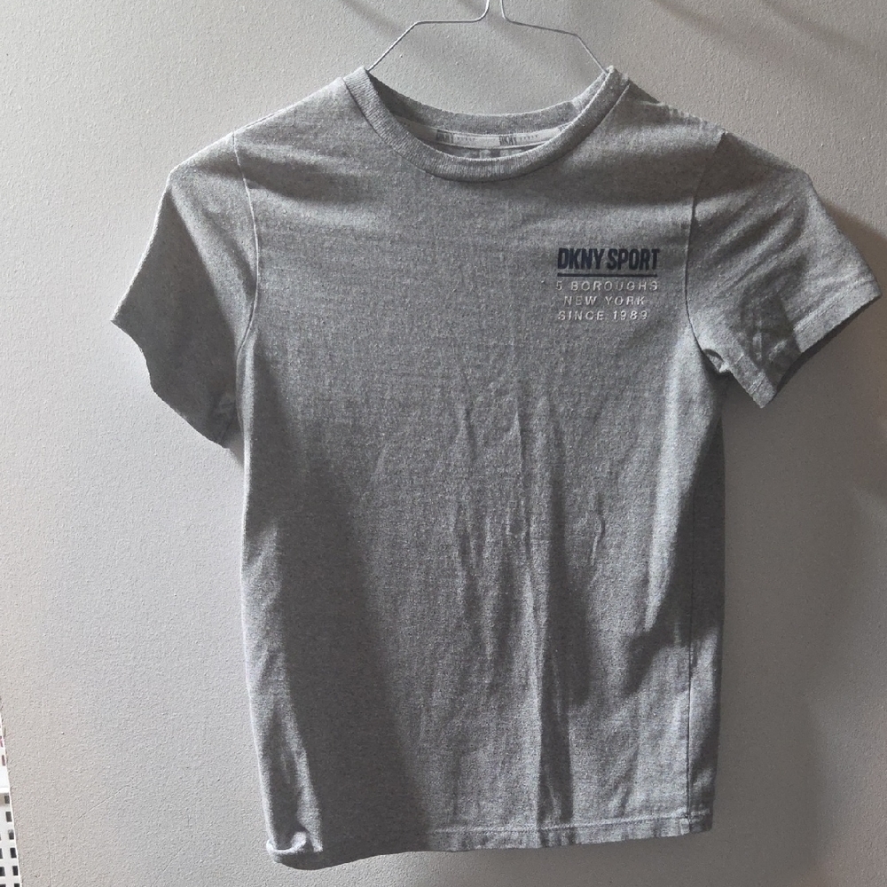 DKNY Sport Men's Gray Short Sleeve Tee